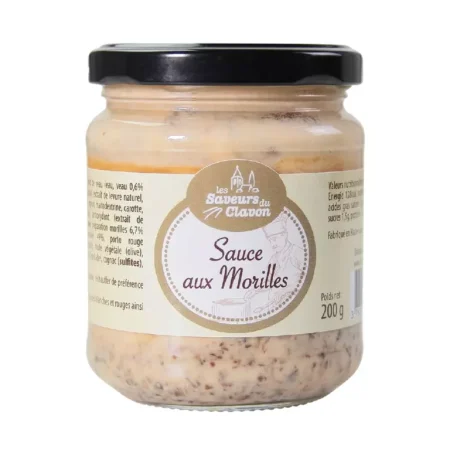 SAUCE AUX MORILLES 200G