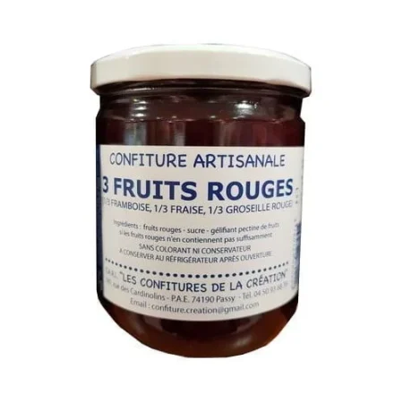 CONFITURE DE FRUITS ROUGES