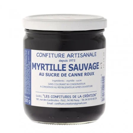 MYRTILLE SAUVAGE CONSERVEE