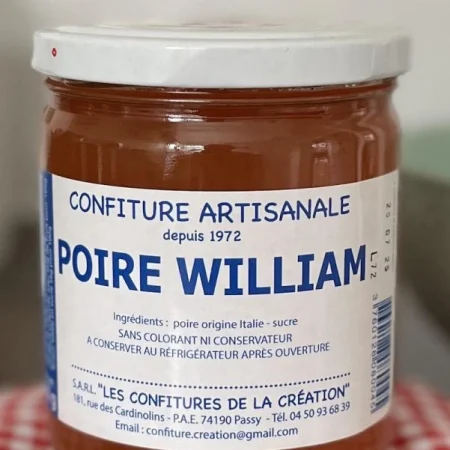 CONFITURE DE POIRE WILLIAM