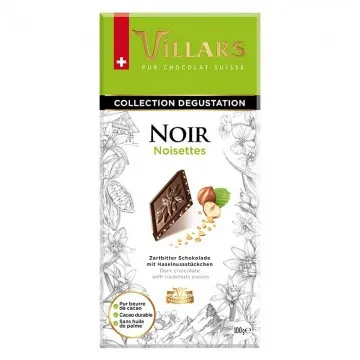 CHOCOLAT NOIR NOISETTES 100G