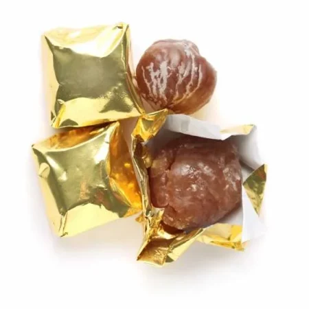 MARRONS GLACES       5 PIECES