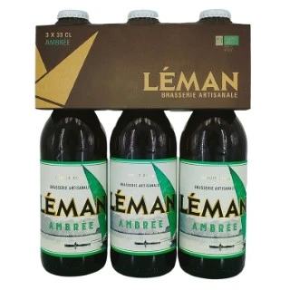 BIERE AMBREE DU LEMAN 3X33CL
