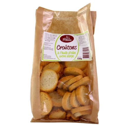 CROÛTONS HUILE D'OLIVE 150G