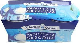YAOURT BRASSÉ À LA GRECQUE x4