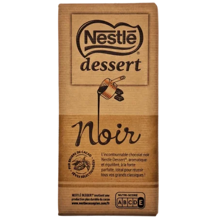 CHOCOLAT NOIR NESTLE DESSERT 205GR