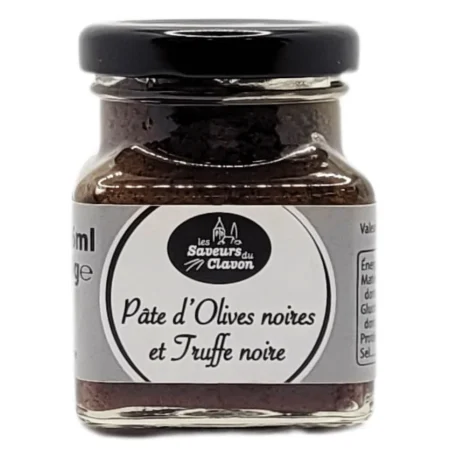 PATES D'OLIVES NOIRES/TRUFFES 90GR