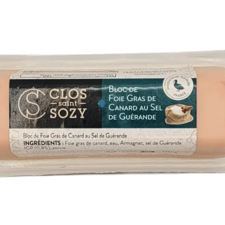 FOIE GRAS DE CANARD AU SEL DE GUÉRANDE