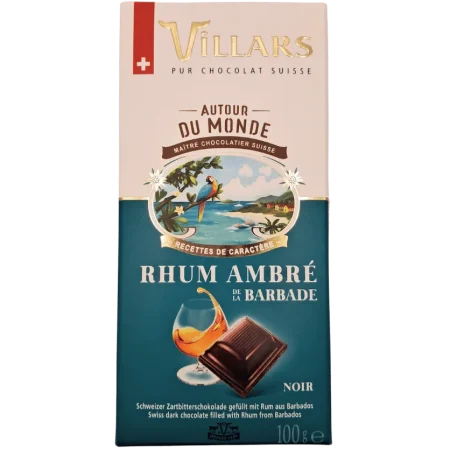 RHUM AMBRE CHOCOLAT NOIR 100GR