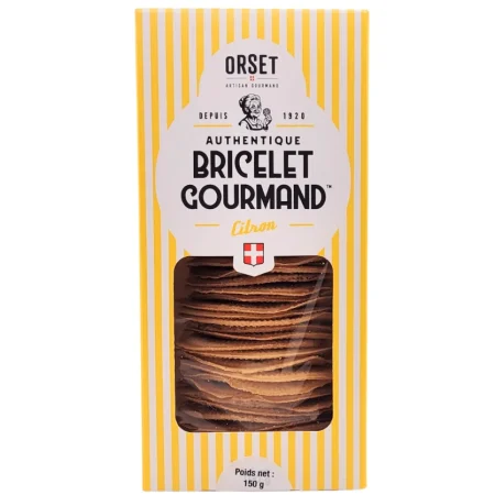 BRICELET GOURMAND CITRON 150G
