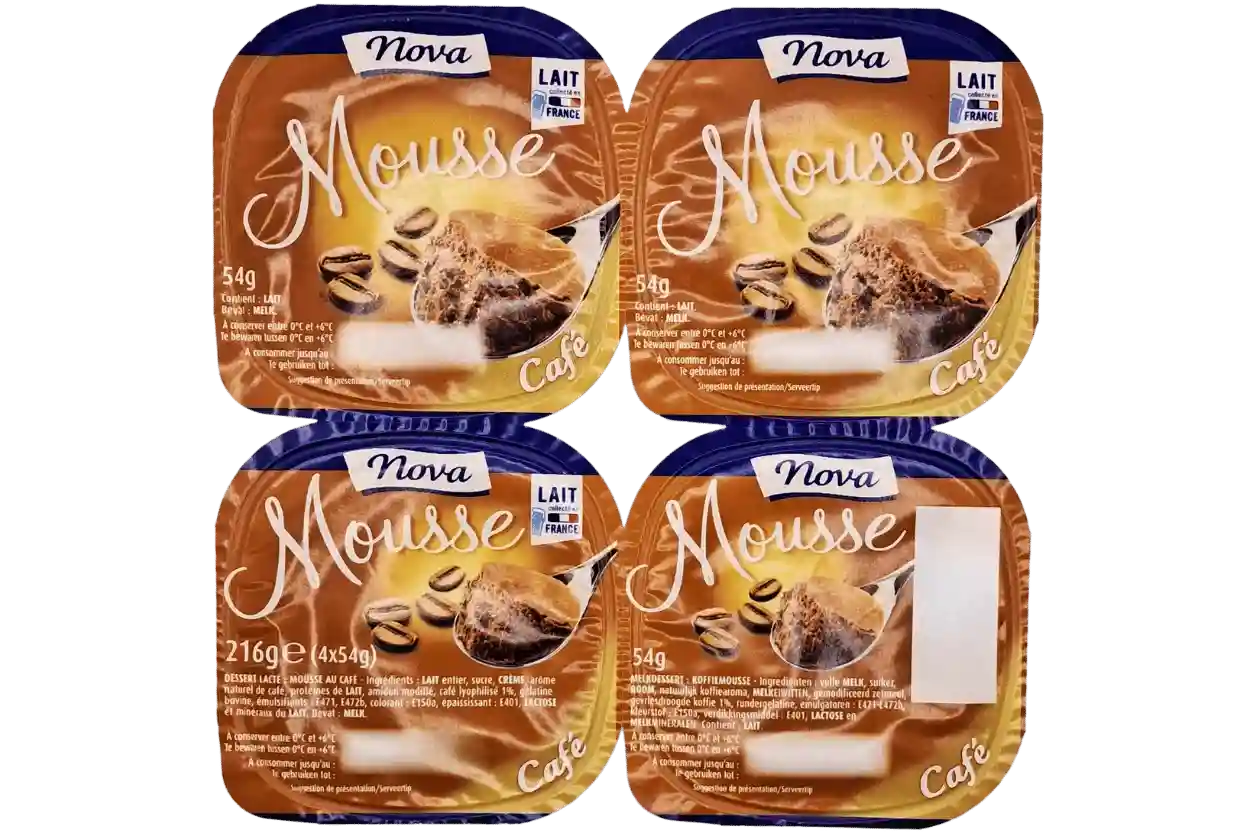 MOUSSE AU CAFE X4