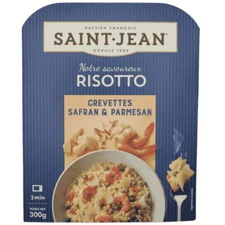 RISOTTO GAMBAS-SAFRAN/PARMESAN 300GR