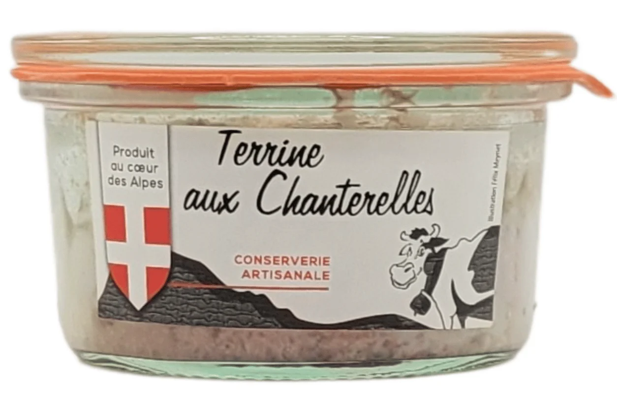 TERRINE CHANTERELLES 100G
