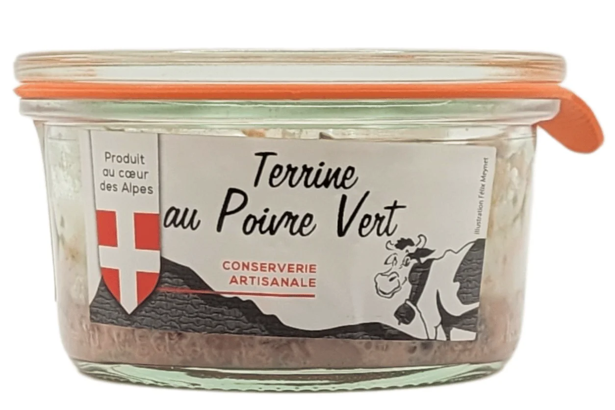 TERRINE POIVRE VERT 100G