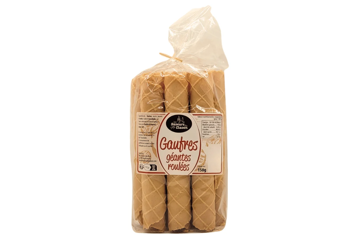 GAUFRES GEANTES ROUL.SACH.150GR