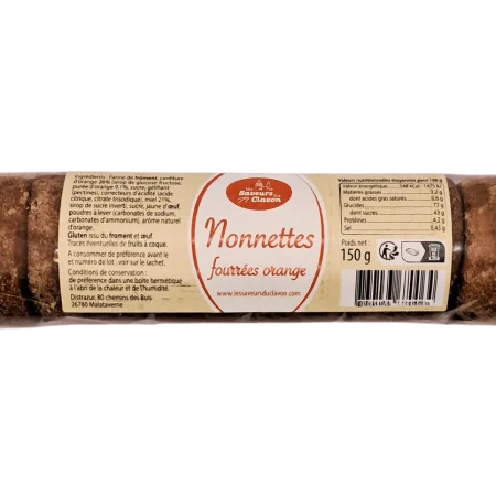 NONNETTES MIEL/ORANGE 150GR SAVEUR