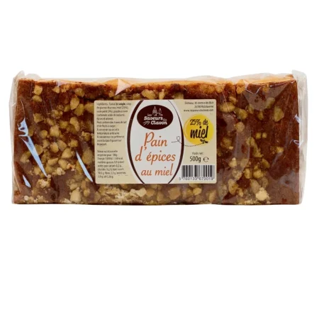 PAIN D’ÉPICES AU MIEL 500G