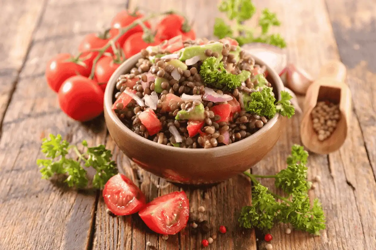 SALADE DE LENTILLES