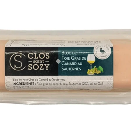 FOIE GRAS CAN./ SAUTERNE 110GR