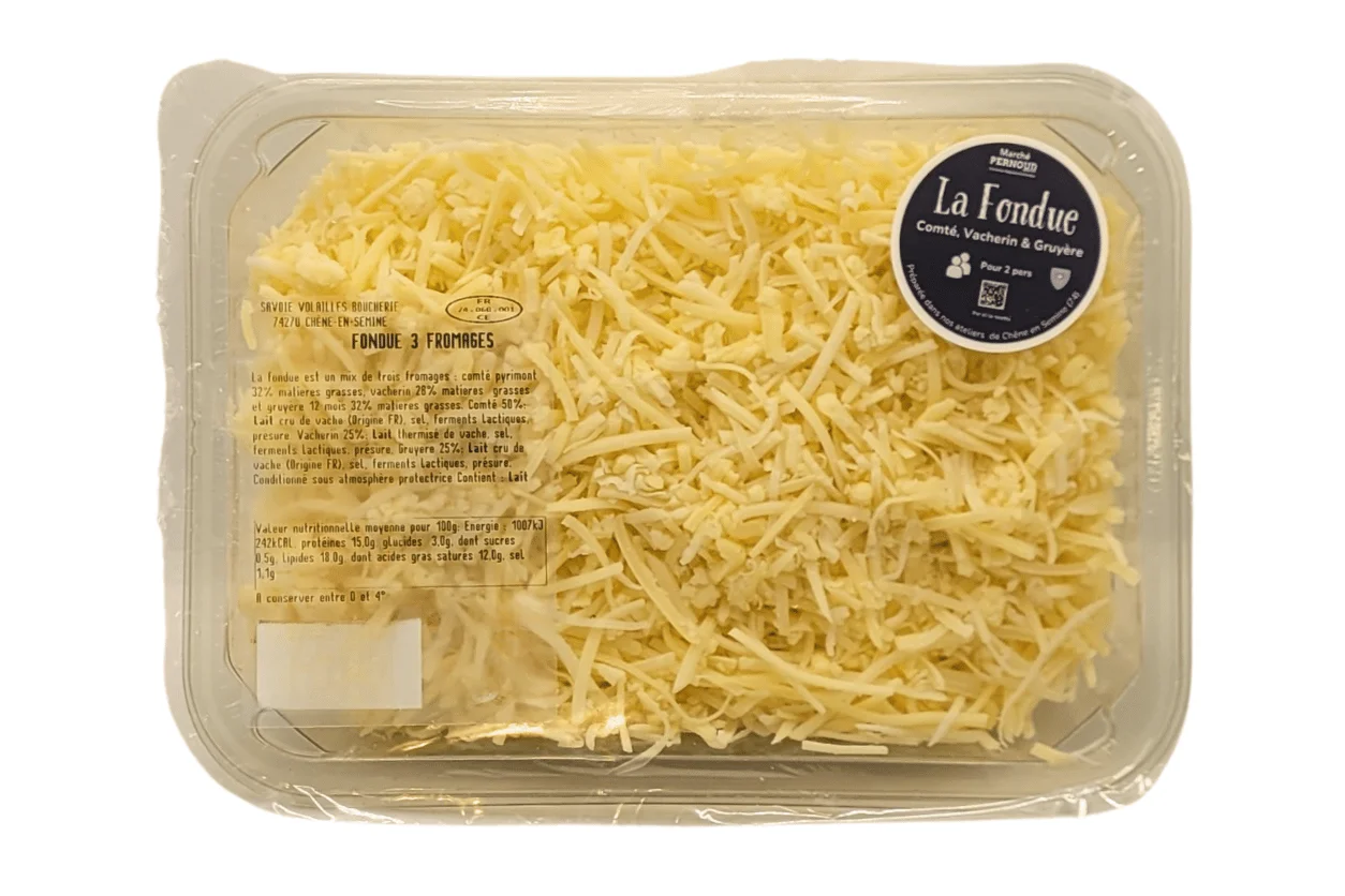 FONDUE 3 FROMAGES