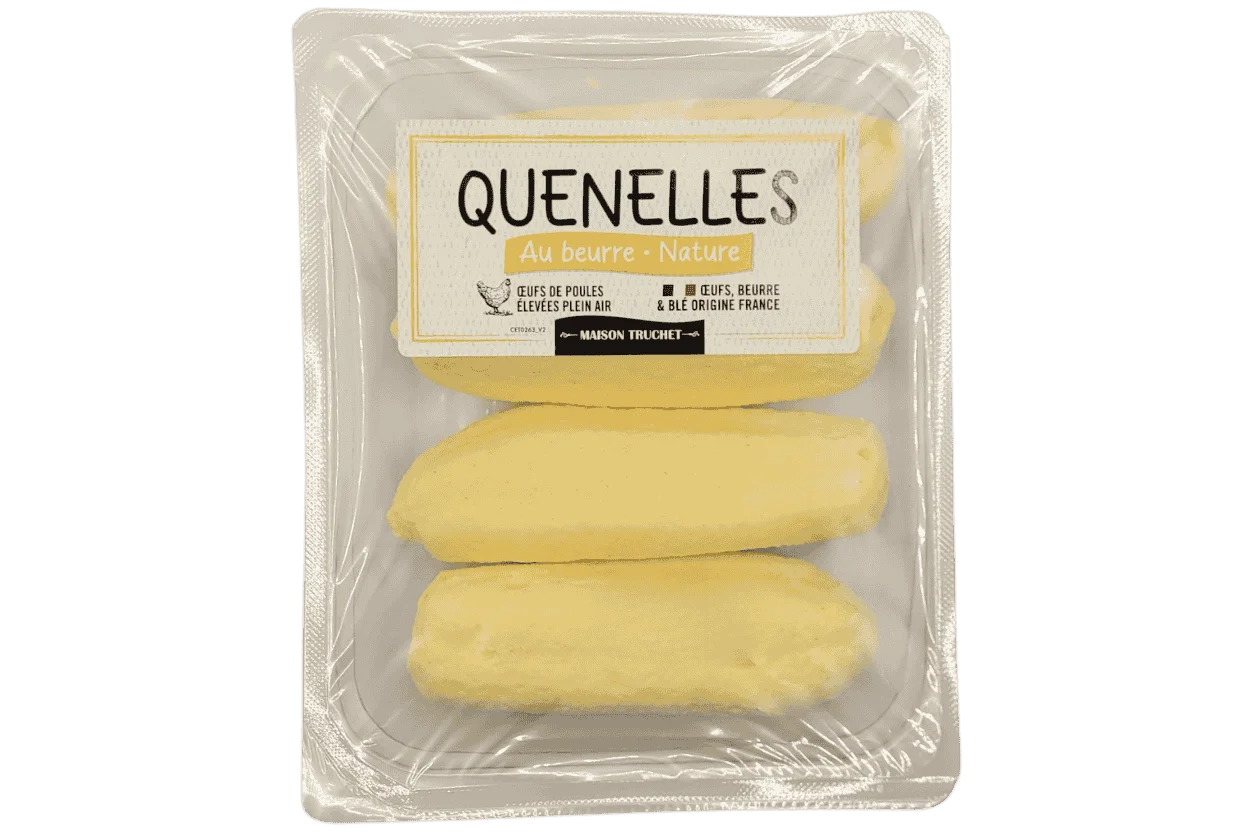 QUENELLES AU BEURRE NATURE 4X80GR