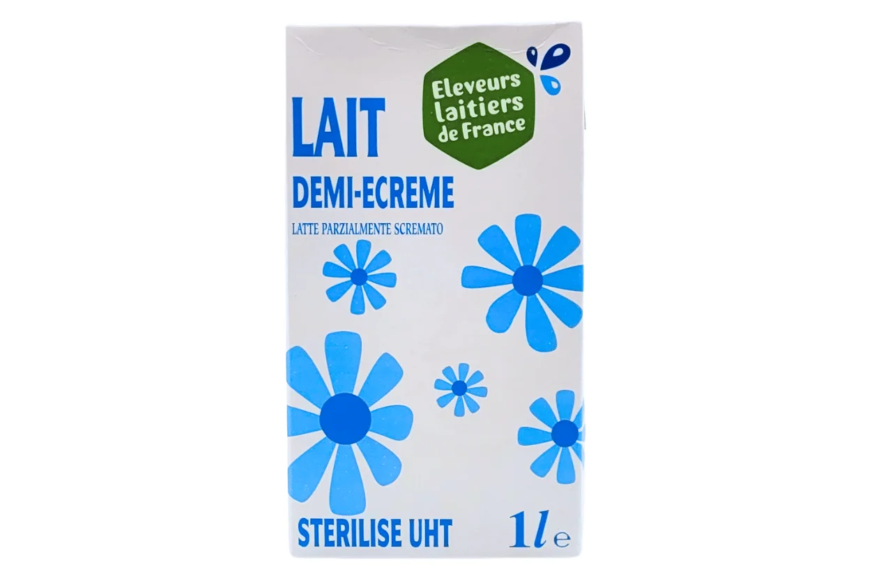 LAIT DEMI-ECREME 1L