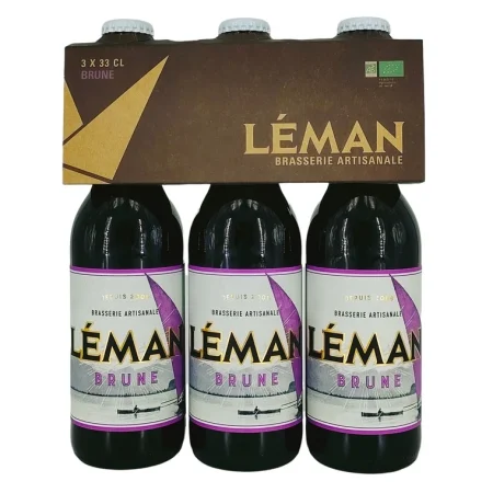 BIERE BRUNE DU LEMAN 3X33CL