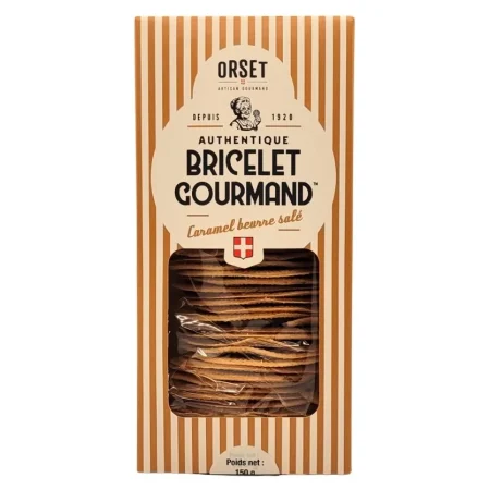 BRICELET GOURMAND CARAMEL BEURRE SALÉ 150G
