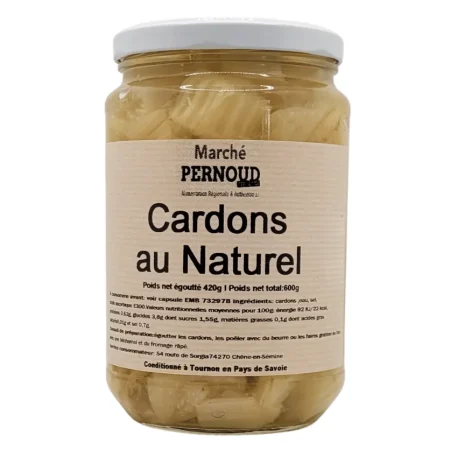 CARDONS AU NATUREL 600G