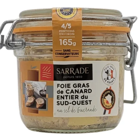 FOIE GRAS VERRINE 165GR