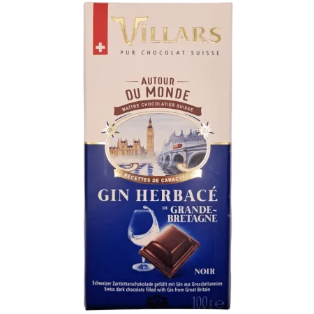 GIN HERBACE CHOCOLAT NOIR 100GR