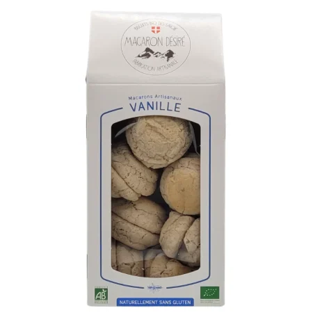 MACARON VANILLE BIO 150GR