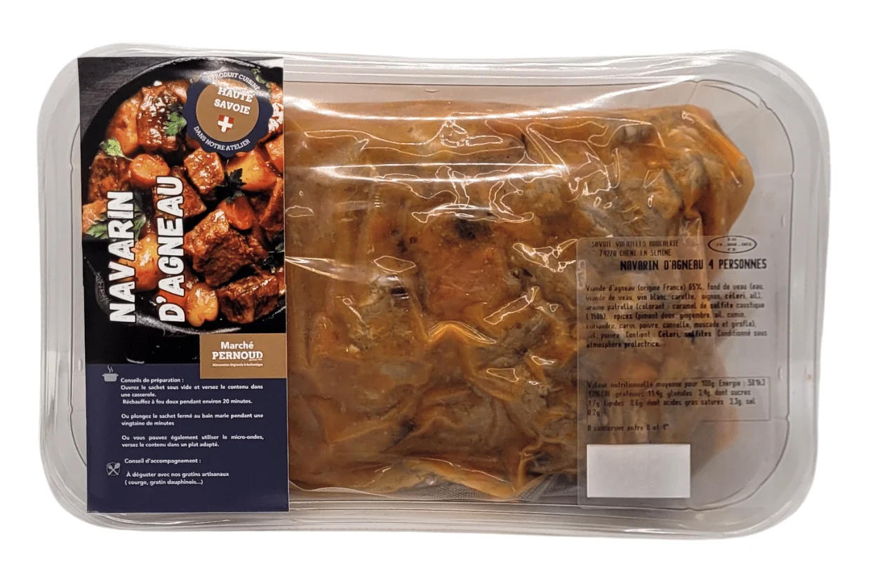 NAVARIN D'AGNEAU 4 PERSONNES