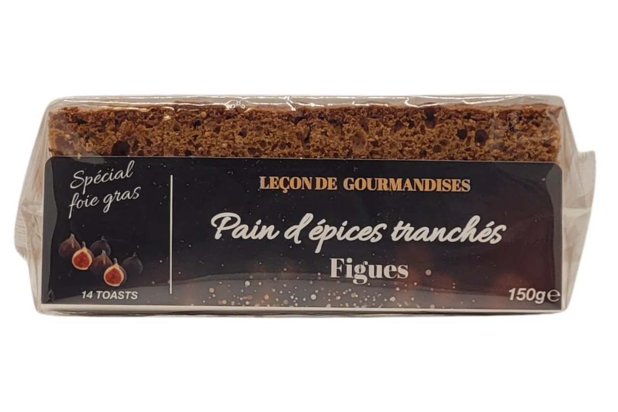 PAIN D'EPICES TOAST FIGUES 150GR