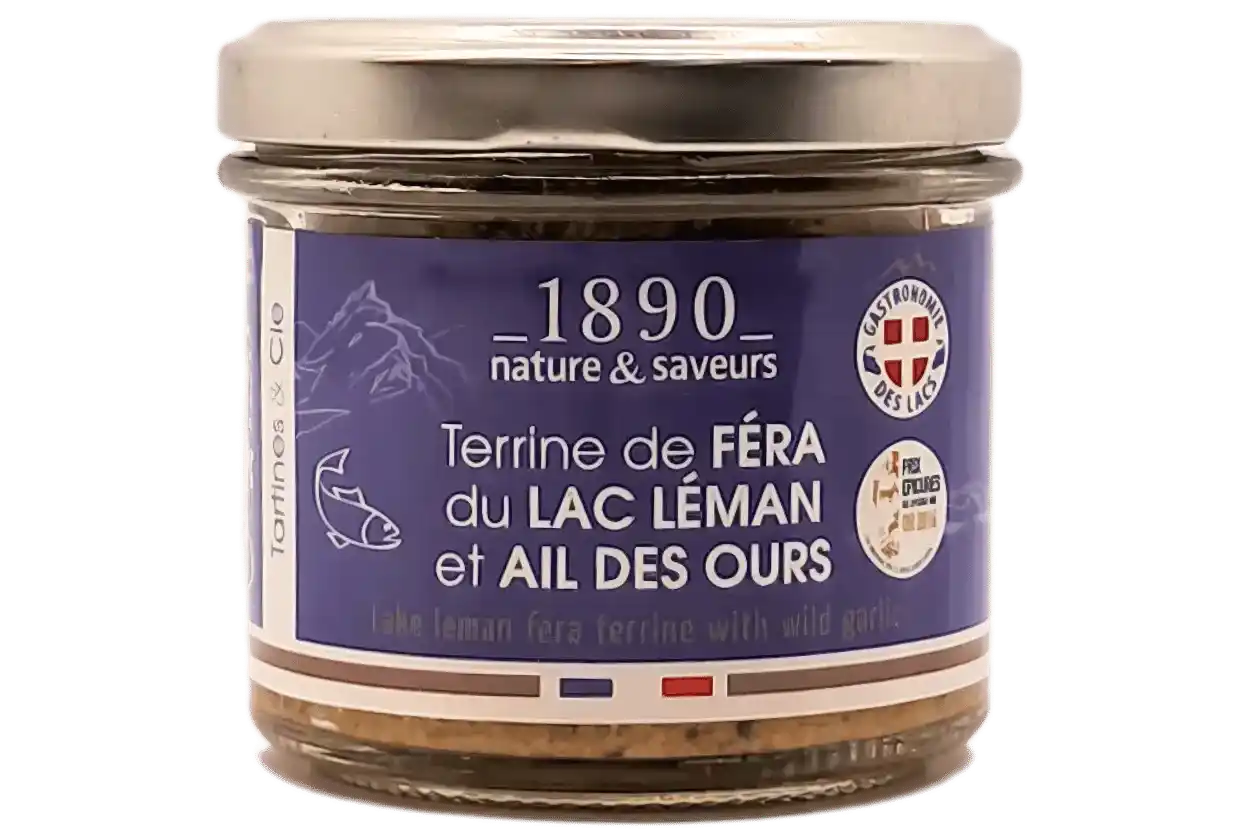 TERRINE FERA DU LEMAN/AIL DES OURS 90GR