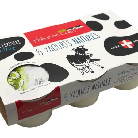 YAOURT FERMIER NATURE x6