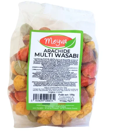 ARACHIDES MULTI WASABI 150GR