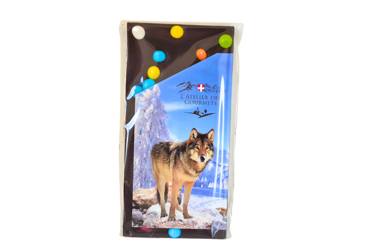 CHOCOLAT NOIR BONBON LOUP 110G