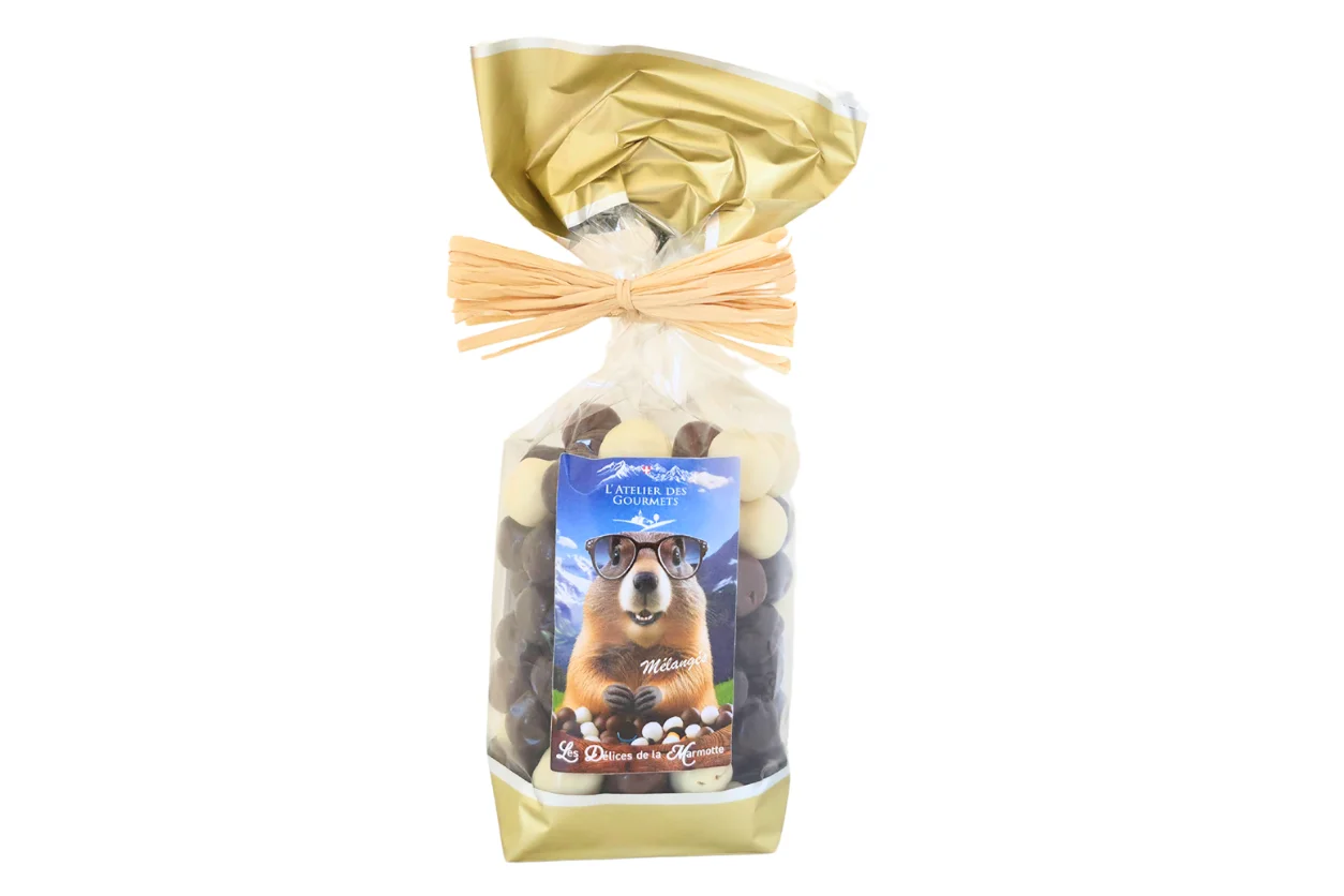DELICE MARMOTTE CHOCOLAT MELANGE 100G