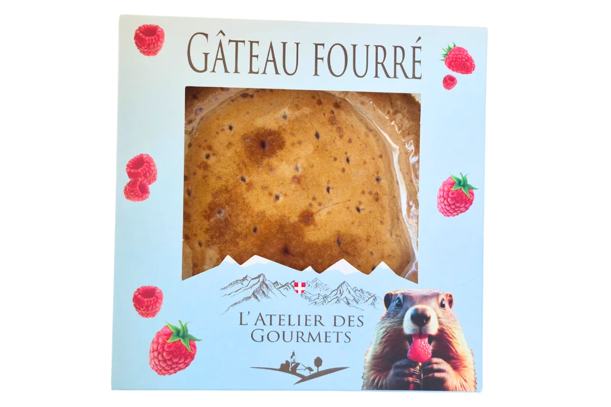 GATEAU FOURRE FRAMBOISE